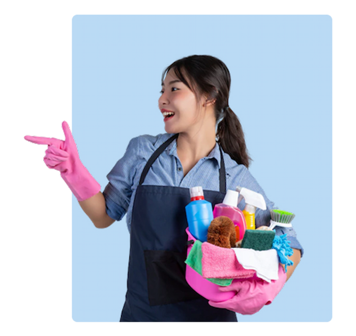cleaning agency employee