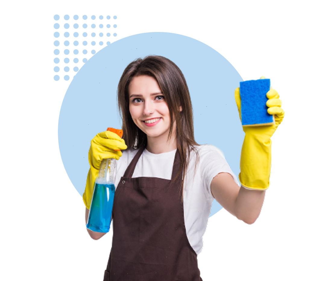 cleaning agency employee